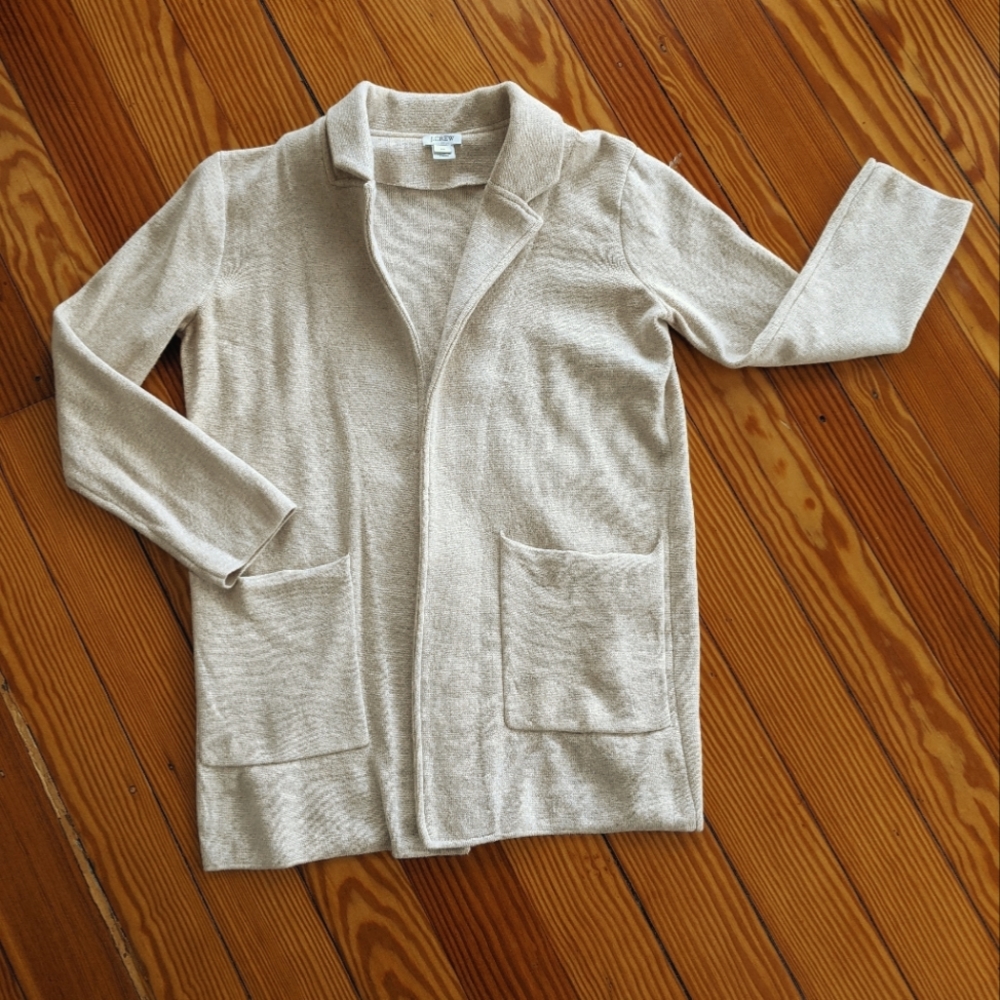 J. Crew Sweater Blazer